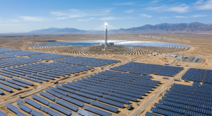 Çin Sincan’da 1,5 GW’lık Dünyanın En Büyük Tek Fazlı PV-CSP Hibrit Santralini İnşa Ediyor